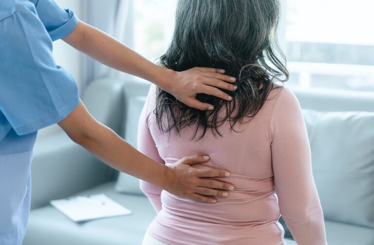 Sport woman doing exercises outdoors. Woman doing stretching. Sport, Active life, sports training.